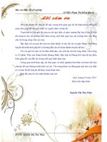 Kế toán chi phí sản xuất và tính giá thành sản phẩm tại công ty Cổ phần thủy sản Sông Gianh Quảng Bình