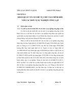 Tự chủ tài chính tại các đơn vị sự nghiệp công lập có thu