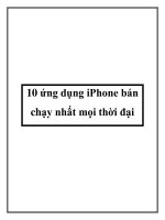 10 ứng dụng iPhone bán chạy nhất mọi thời đại docx