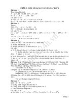 Một số dạng bài tập ôn tập lớp 6 pot