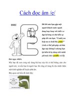 Cách đọc âm /e/ docx
