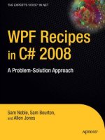 WPF recipes in C# 2008