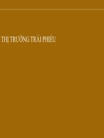 bài giảng môn thị trường trái phiếu