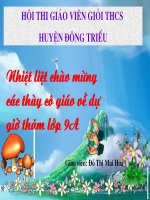 Slide Toán Đại số lớp 8 chương IV Bài 1 Hàm số