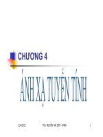 Ánh xạ tuyến tính