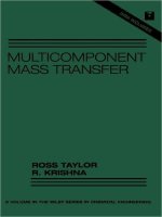 multicomponent mass transfer
