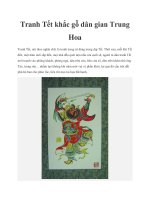 Tranh Tết khắc gỗ dân gian Trung Hoa doc