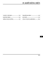 chương 19: Hệ thống khởi động điện xe máy SHI 125/150