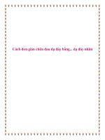 Cách đơn giản chữa đau dạ dày bằng... dạ dày nhím. pptx