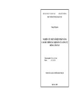 Nghiên cứu một số biện pháp nâng cao độ chính xác khi bắn của súng tự động cầm tay