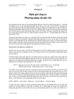 Định giá công ty: Phương pháp chi phí vốn