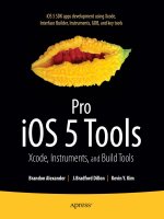 apress pro ios 5 tools, xcode instruments and build tools (2011)