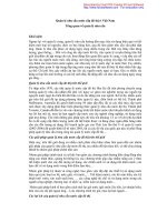 Báo cáo quản lý nhu cầu cấp nước ở Việt Nam