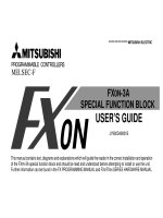 FX Series Programmable Controllers jy992d49001b