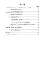 Thiết kế mạch đo điện áp một chiều trong dải ( 5VDC đến +5VDC) có hiển thị trên LED 7 vạch