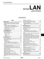 LAN hệ THỐNG MẠNG LAN nội bộ TRÊN INFINITI FX35, FX45 2003