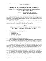 Bài giảng thủy lực thủy văn