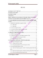 luận văn kế toán, hoàn thiện công tác kế toán nguyên vật liệu tại công ty Bia Rượu Hà Nội