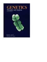 genetics principles and analysis - daniel l. hartl