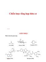 Tổng hợp hữu cơ hóa dược