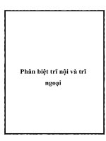 Phân biệt trĩ nội và trĩ ngoại pot