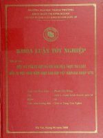 khóa luận tốt nghiệp một số vấn đề đặt ra đối với việc thực thi luật đầu tư việt nam năm 2005 sau khi việt nam gia nhập wto
