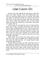 Tìm hiểu nhận thức và hành vi của chủ hộ kinh doanh trong việc phân loại, thu gom và xử lý rác thải rắn kinh doanh trên địa bàn chợ Hà Tĩnh, thành phố Hà Tĩnh, tỉnh Hà Tĩnh