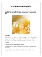 Mát lành chè bưởi ngày hè docx