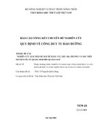 Nghiên cứu giải pháp đắp đê bằng vật liệu địa phương và đắp đê trên nền đất yếu từ quảng ninh đến quảng nam   quy định về công duy tu bảo dưỡng