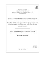 Hoàn thiện, thiết kế công nghệ lắp ráp dòng xe mini buýt thông dụng từ 6 + 8 chỗ ngồi mang nhãn hiệu Việt Nam Phần tính biến dạng và tính ứng suất vỏ xe