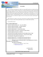 Chuyên đề Quang lý ôn thi đại học