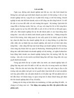 tác động của quảng cáo đến việc phát triển sản phẩm mới