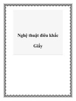 Nghệ thuật điêu khắc Giấy potx