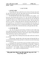 sKKN lồng ghép kiến thức dạy các công thức trong chương ADN và gen lớp 9