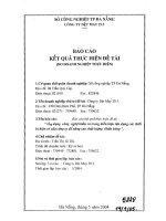 ứng dụng công nghệ kiềm co trong điều kiện tận dụng các thiết bị hiện có của công ty để nâng cao chất lượng khăn bông
