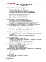 Bài thi tay nghề giỏi xe máy của honda- p2