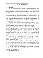 thuyết minh và trình bày các thiết bị cơ bản của hệ thống xử  lý nước thải nhà máy vang thăng long
