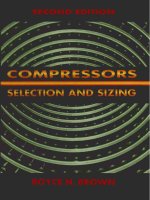 compressor selection and sizing