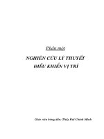 nghiên cứu lý thuyết điều khiển vị trí