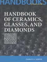 handbook of ceramics glasses and diamonds
