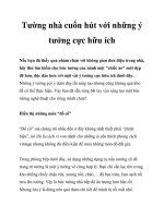 Tường nhà cuốn hút với những ý tưởng cực hữu ích docx