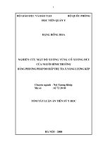 Nghiên cứu mật độ xương vùng cổ xương đùi của người bình thường bằng phương pháp đo hấp thụ tia x năng lượng kép