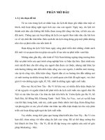 một số giải pháp marketing - mix nhằm thu hút khách ở thị xã sơn tây - ba vì