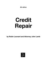 credit repair 8th (2007)