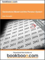 Generations Model and the Pension System