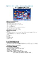 Địa lí 11 – Bài 7 Cơ bản – Liên minh Châu âu( 3 tiết) pdf