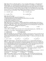 Đề Thi Đại Học Khối A, A1 Vật Lý 2013 - Phần 8 - Đề 19 ppt