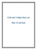 Giải mã 3 nhận thức sai lầm về mã hoá pot