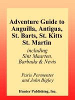 adventure guide to antigua, barbuda, nevis, st.barts, st.kitts and st.martin