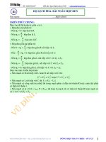 Luyện thi đại học môn vật lý chuyên đề dòng điện xoay chiều độ lệch pha